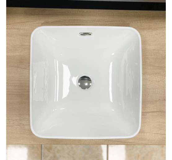 Умывальник (раковина) VBI MARIOTTO WHITE врезной