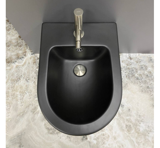 Подвесное биде VBI VULCANO BLACK MATT