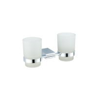 Стакан для зубних щіток VBI NEPTUNE CHROME подвійний