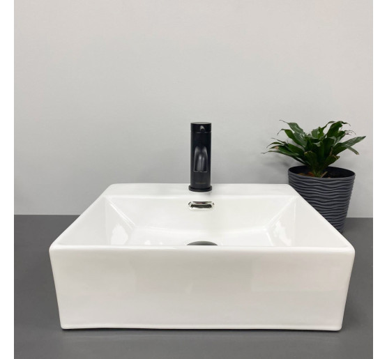 Умывальник (раковина) VBI PADUA 40 WHITE накладной подвесной