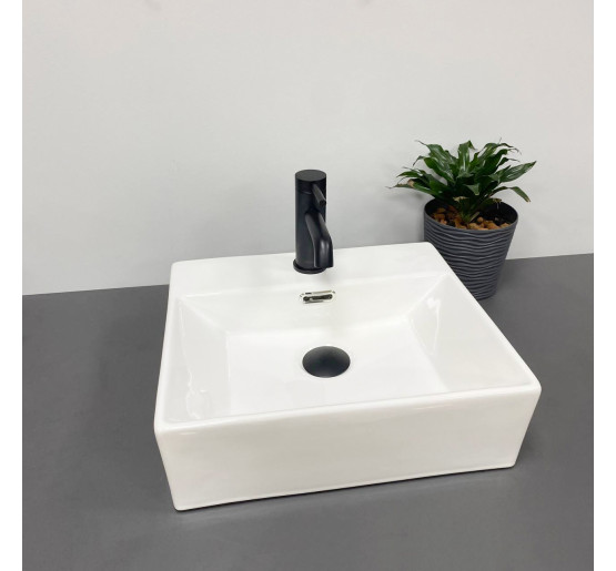 Умывальник (раковина) VBI PADUA 40 WHITE накладной подвесной