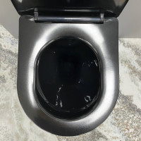 Підвісний унітаз VBI VULCANO BLACK GLOSSY
