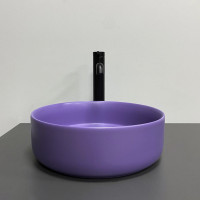 Умивальник (раковина) VBI PRATO LAVENDER MATT накладний