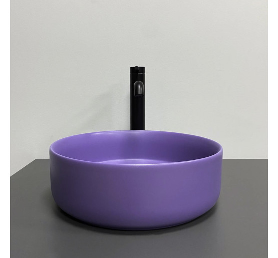 Умывальник (раковина) VBI PRATO LAVENDER MATT накладной