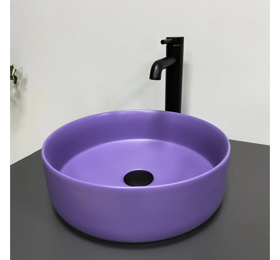 Умывальник (раковина) VBI PRATO LAVENDER MATT накладной