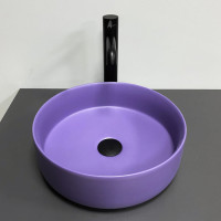 Умивальник (раковина) VBI PRATO LAVENDER MATT накладний