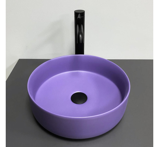 Умывальник (раковина) VBI PRATO LAVENDER MATT накладной