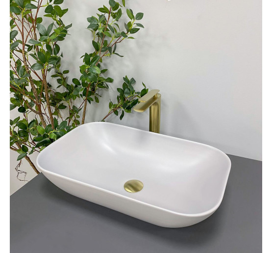 Умывальник (раковина) VBI AVEZZANO GREY MATT накладной