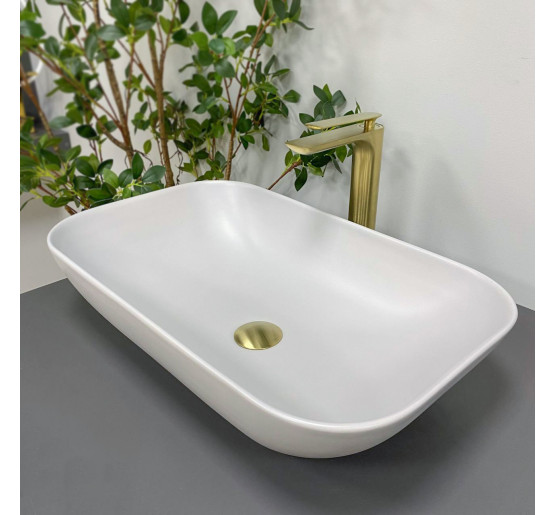 Умывальник (раковина) VBI AVEZZANO GREY MATT накладной