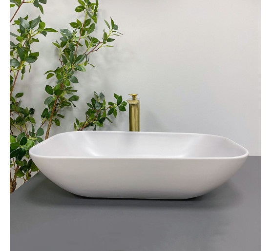 Умывальник (раковина) VBI AVEZZANO GREY MATT накладной