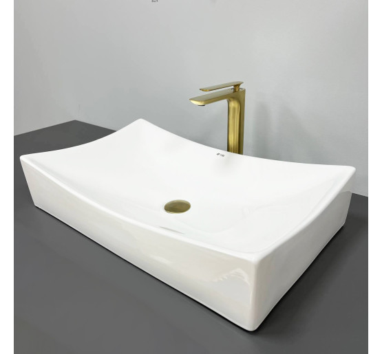 Умывальник (раковина) VBI VIAREGGIO M WHITE накладной