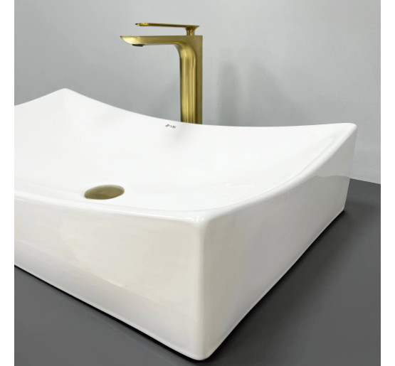 Умывальник (раковина) VBI VIAREGGIO M WHITE накладной