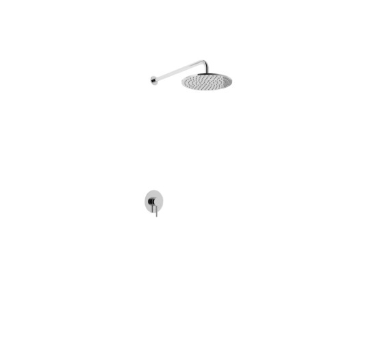 Душевая система KOHLMAN AXEL 25 CHROME + BOX скрытого монтажа