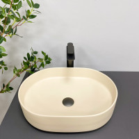 Умивальник (раковина) VBI VERONA 50 BEIGE MATT накладний