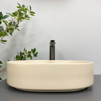 Умивальник (раковина) VBI VERONA 50 BEIGE MATT накладний