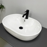 Умивальник (раковина) VBI LISCIA WHITE накладний