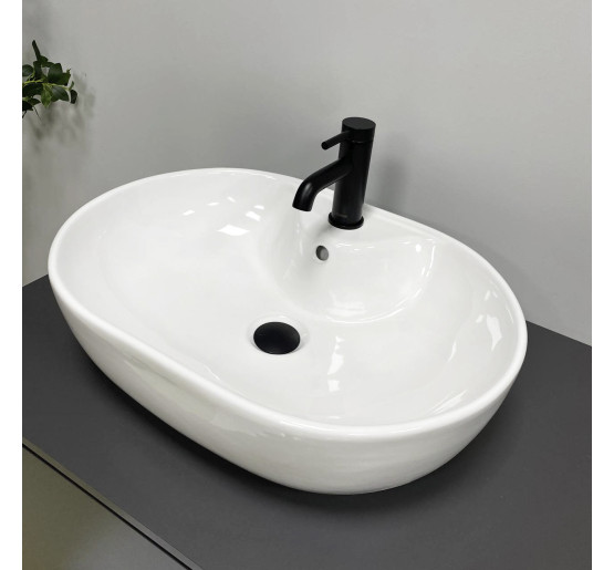 Умивальник (раковина) VBI LISCIA WHITE накладний