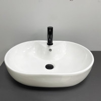 Умивальник (раковина) VBI LISCIA WHITE накладний