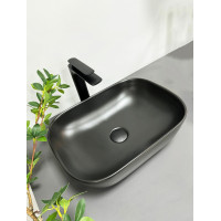 Умивальник (раковина) VBI RAVENNA BLACK MATT накладний