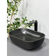 Умивальник (раковина) VBI RAVENNA BLACK MATT накладний