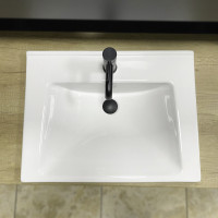 Умивальник (раковина) VBI BUSSO 60 WHITE врізний