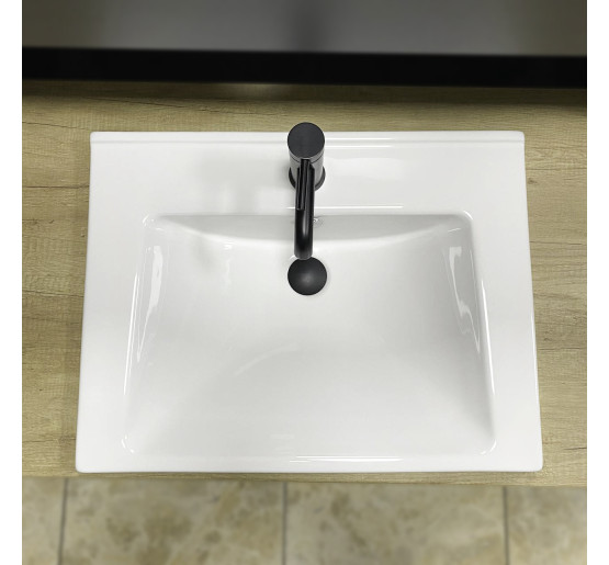 Умивальник (раковина) VBI BUSSO 60 WHITE врізний