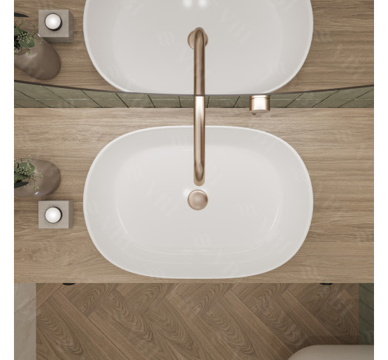 Умивальник (раковина) VBI MODENA WHITE накладний