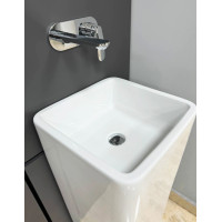 Умивальник (раковина) VBI LUKKA WHITE підлоговий