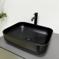 Умивальник (раковина) VBI PALERMO BLACK MATT накладний