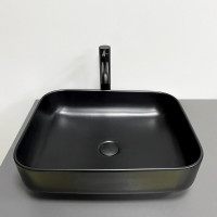 Умивальник (раковина) VBI PALERMO BLACK MATT накладний