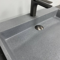 Умивальник (раковина) VBI VIESTE 60 GREY MATT накладний