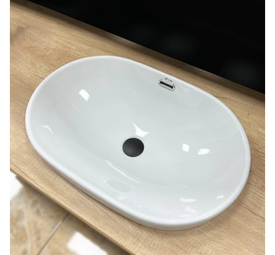 Умывальник (раковина) VBI GAETA WHITE врезной