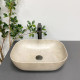 Умывальник (раковина) VBI RAVENNA BEIGE STONE MATT накладной