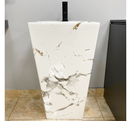 Умивальник (раковина) VBI ALATRI CARRARA підлоговий