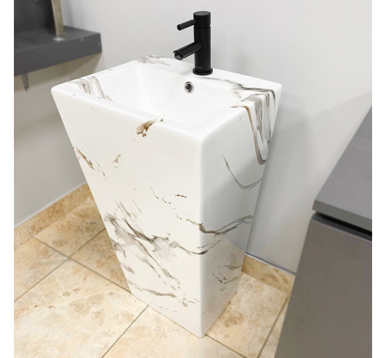 Умивальник (раковина) VBI ALATRI CARRARA підлоговий