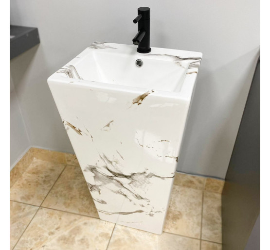 Умивальник (раковина) VBI ALATRI CARRARA підлоговий