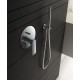 Душова система KOHLMAN PROXIMA 20 CHROME + BOX прихованого монтажу