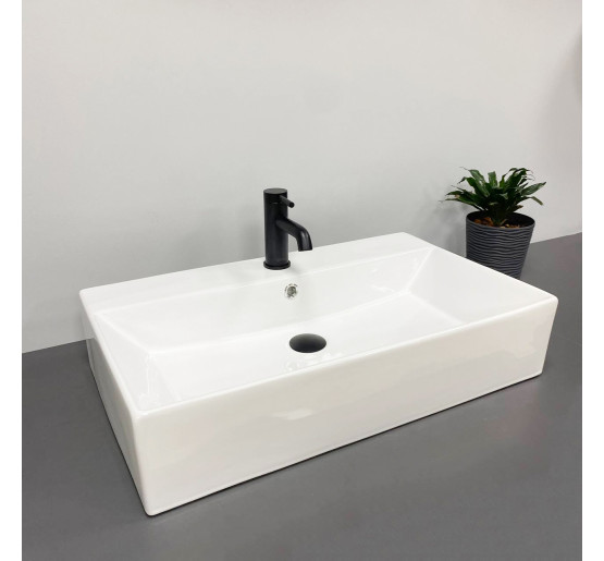 Умивальник (раковина) VBI PADUA 70 WHITE накладний підвісний