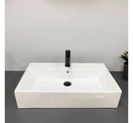 Умивальник (раковина) VBI PADUA 70 WHITE накладний підвісний