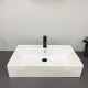 Умивальник (раковина) VBI PADUA 70 WHITE накладний підвісний