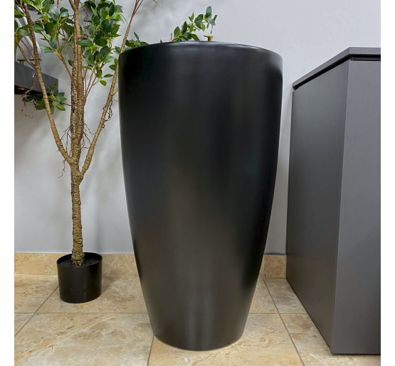 Умывальник (раковина) VBI AGROPOLI BLACK MATT напольный