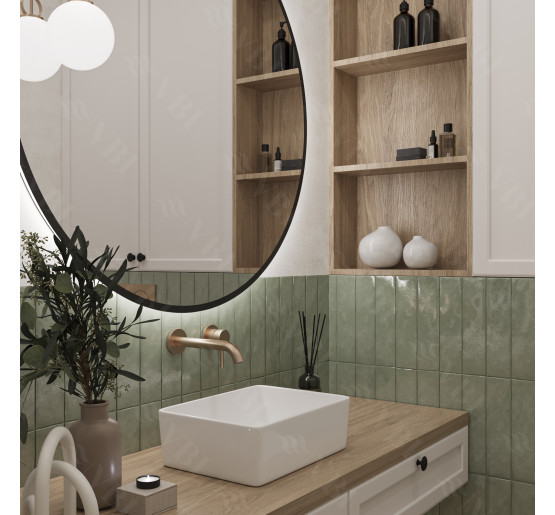 Умывальник (раковина) VBI ASTI S WHITE накладной