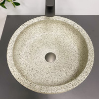 Умивальник (раковина) VBI CORRIDONIA BEIGE STONE MATT накладний