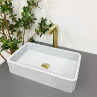 Умивальник (раковина) VBI FLORENTIA GREY MATT накладний