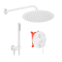 Душова система REA LUNGO WHITE MATT + BOX прихованого монтажу