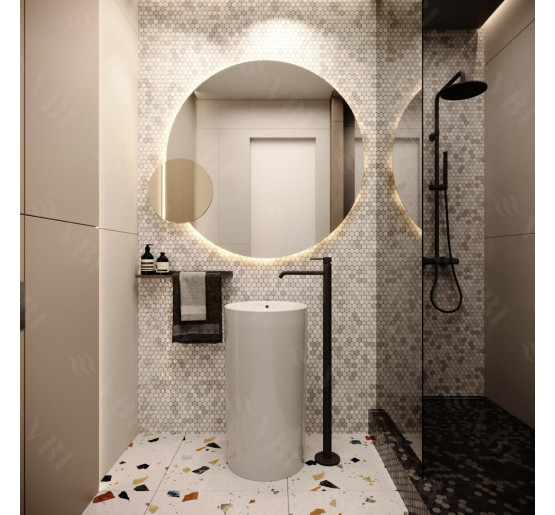 Умивальник (раковина) VBI MATERA WHITE підлоговий