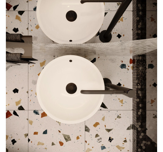 Умивальник (раковина) VBI MATERA WHITE підлоговий