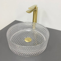 Умывальник (раковина) VBI SEPINO TRANSPARENT накладной