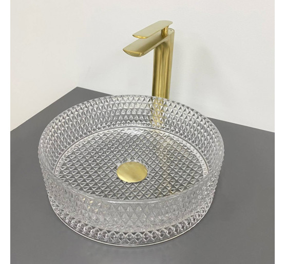 Умывальник (раковина) VBI SEPINO TRANSPARENT накладной