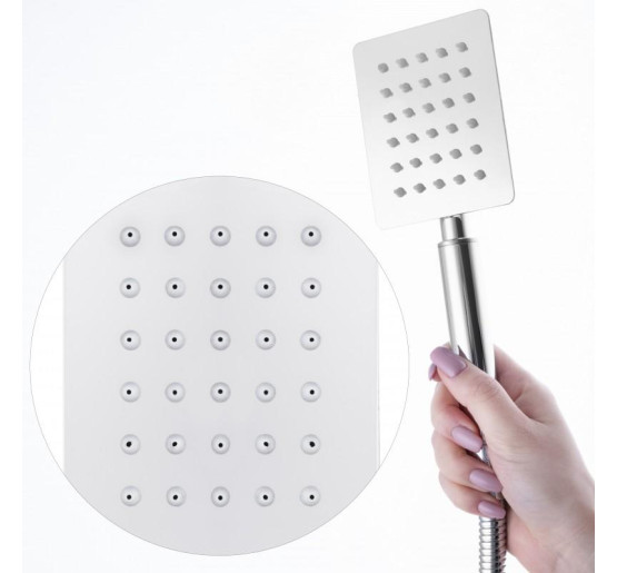 Душевая система YOKA DUAL CHROME + BOX скрытого монтажа *